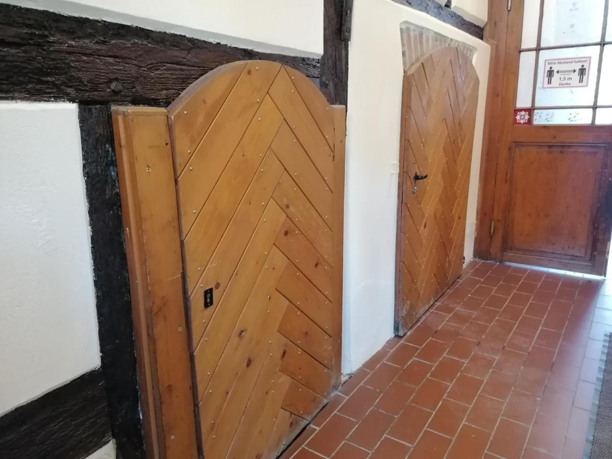 Hotel Garni "Alter Fritz" Quedlinburg Exterior foto